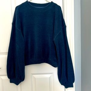 Free People Chenille Beach Pullover